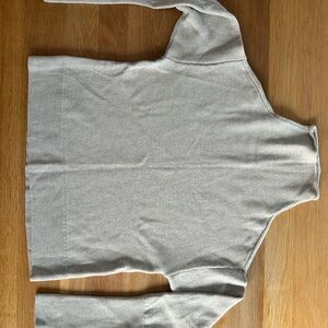 Wilfred Light Gray Knit Turtleneck